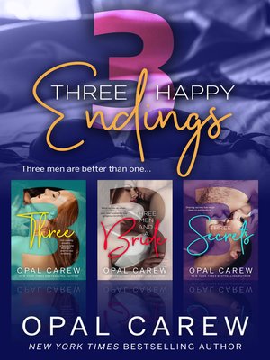 cover image of Three Happy Endings